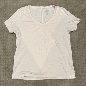 Banana Republic Light Pink/Peach Short Sleeve Tee